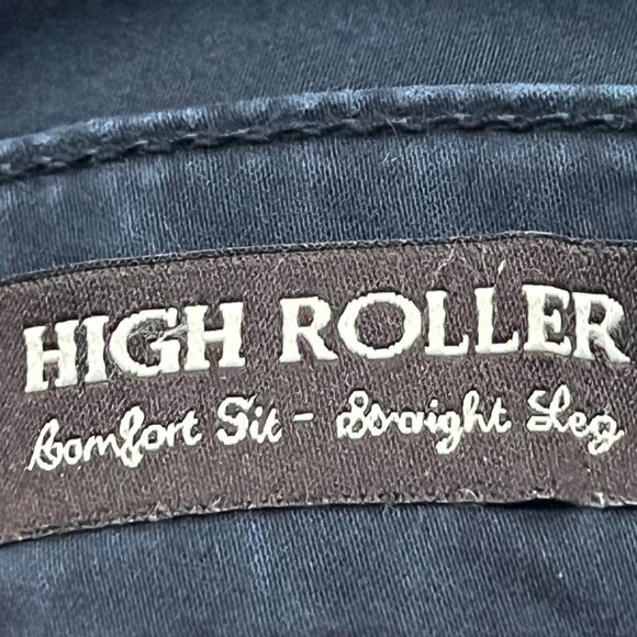 Jack Of Spades High Roller Navy Sateen Pants -Men's Size 34 x 30 - VGUC - Picture 12 of 15